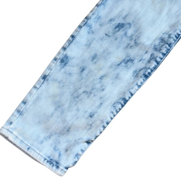 Universal Thread High Rise Skinny, Acid Wash Denim Jeans-Size 12-GUC - Picture 2 of 7